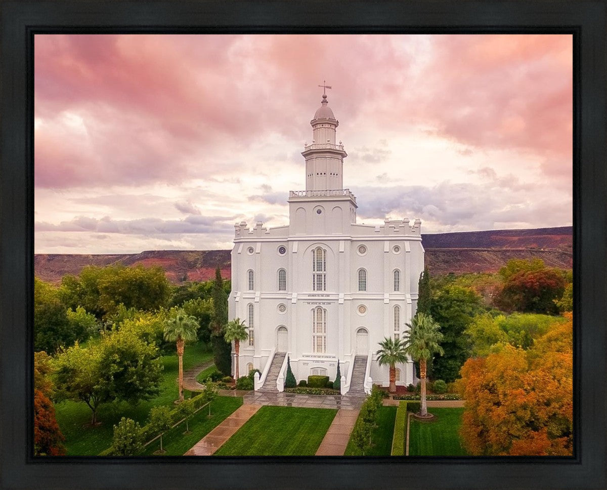 St. George Aerial Gallery Wrap