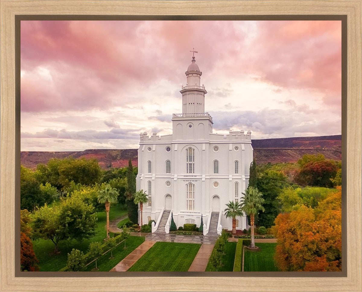 St. George Aerial Gallery Wrap