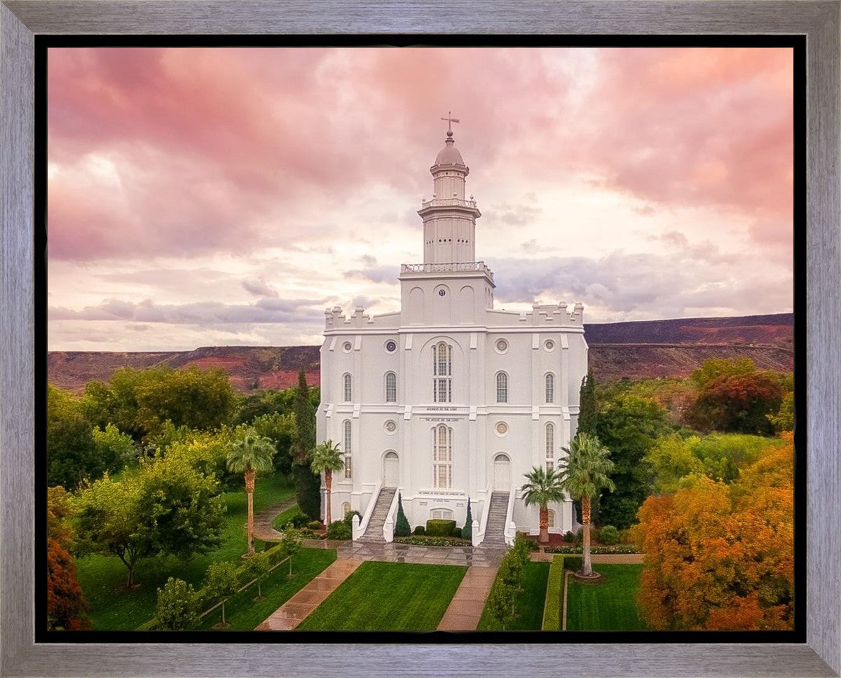 St. George Aerial Gallery Wrap
