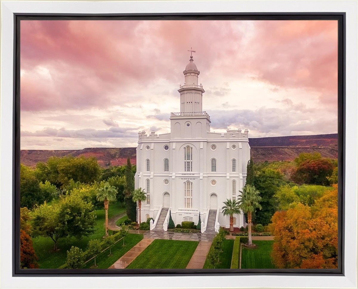 St. George Aerial Gallery Wrap