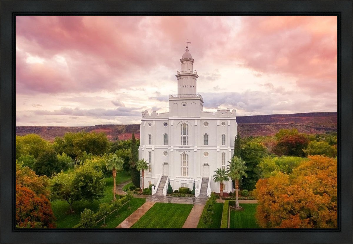 St. George Aerial Gallery Wrap