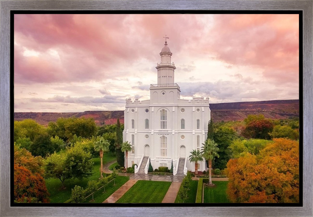 St. George Aerial Gallery Wrap