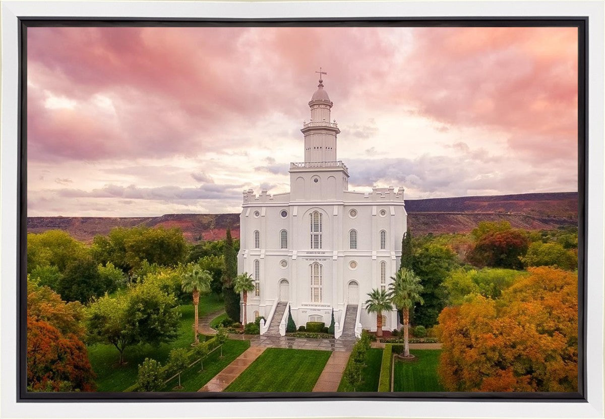 St. George Aerial Gallery Wrap