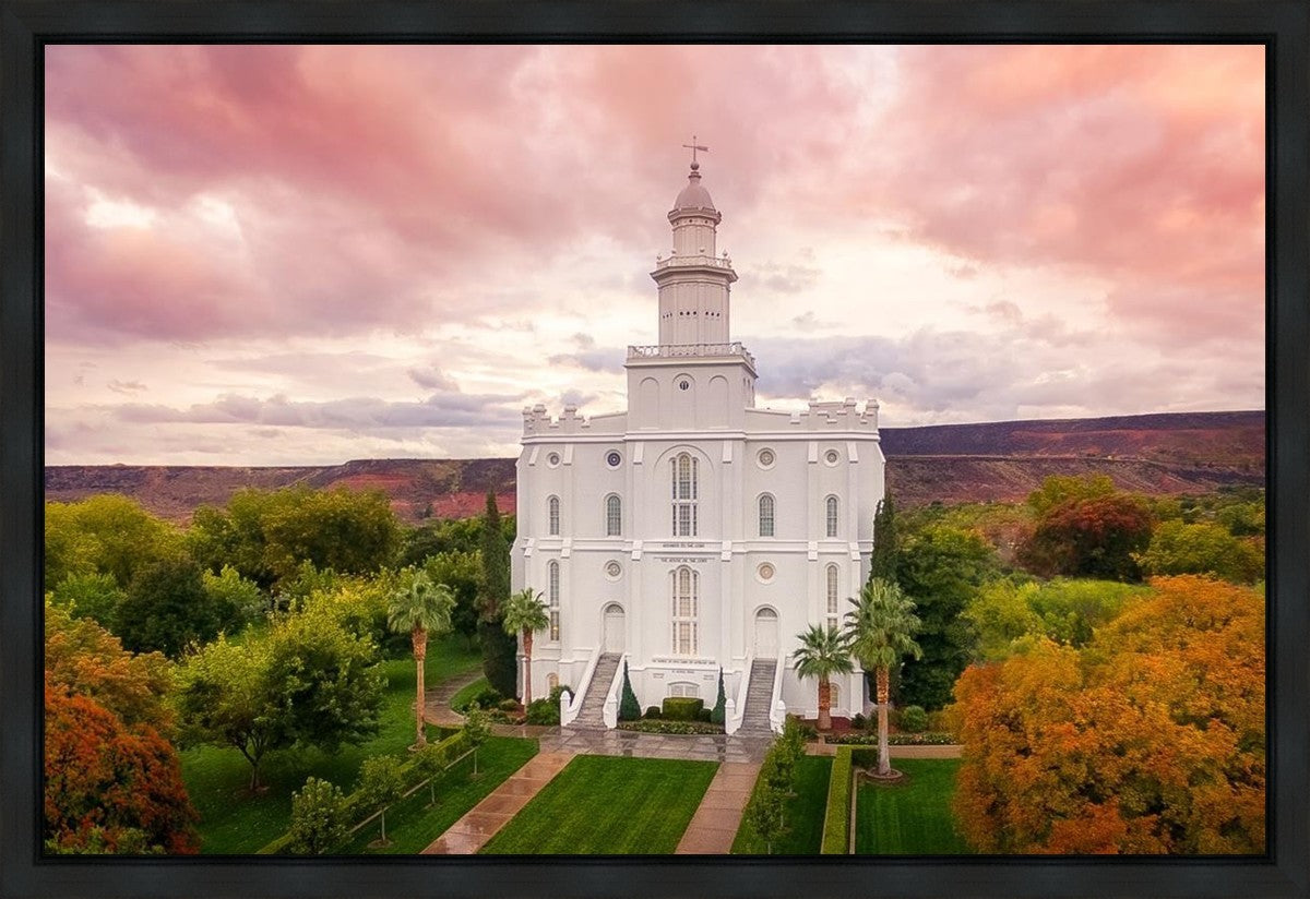 St. George Aerial Gallery Wrap