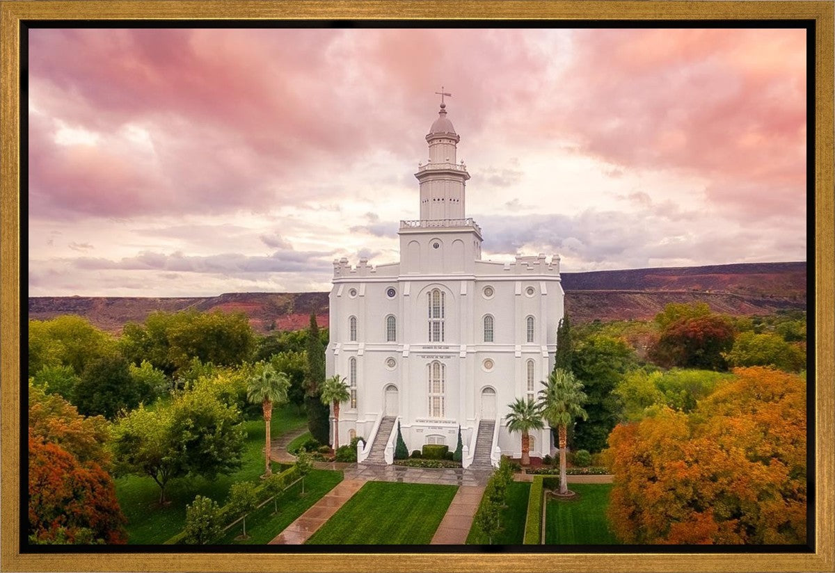 St. George Aerial Gallery Wrap