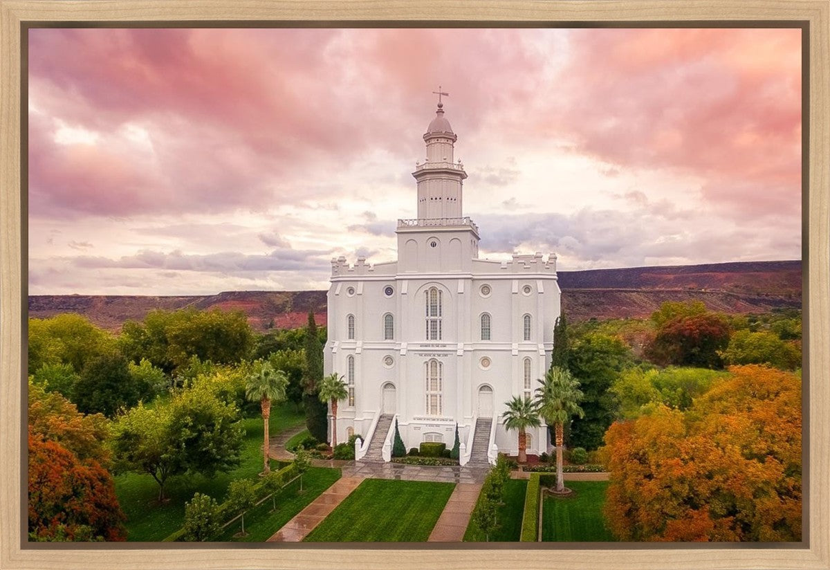 St. George Aerial Gallery Wrap