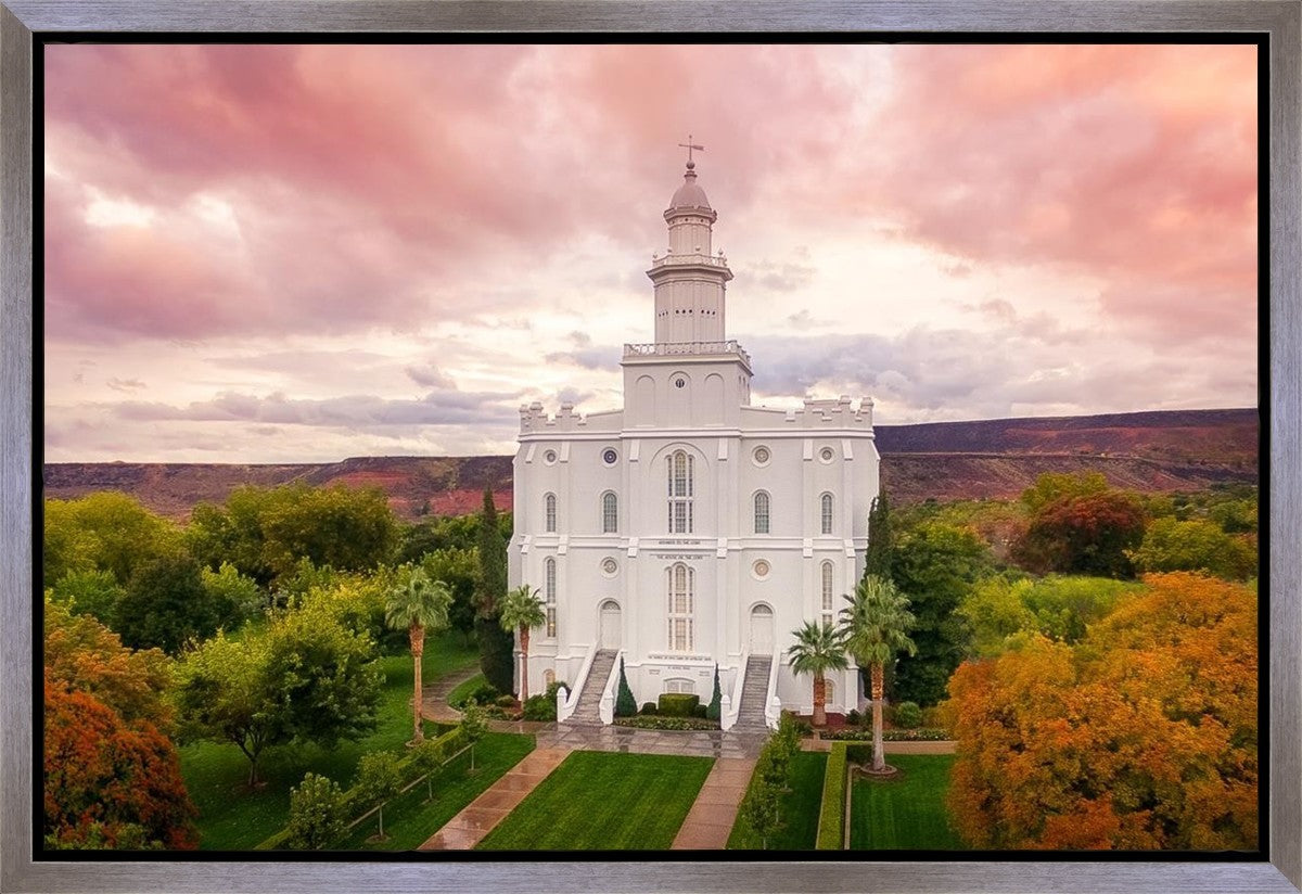 St. George Aerial Gallery Wrap