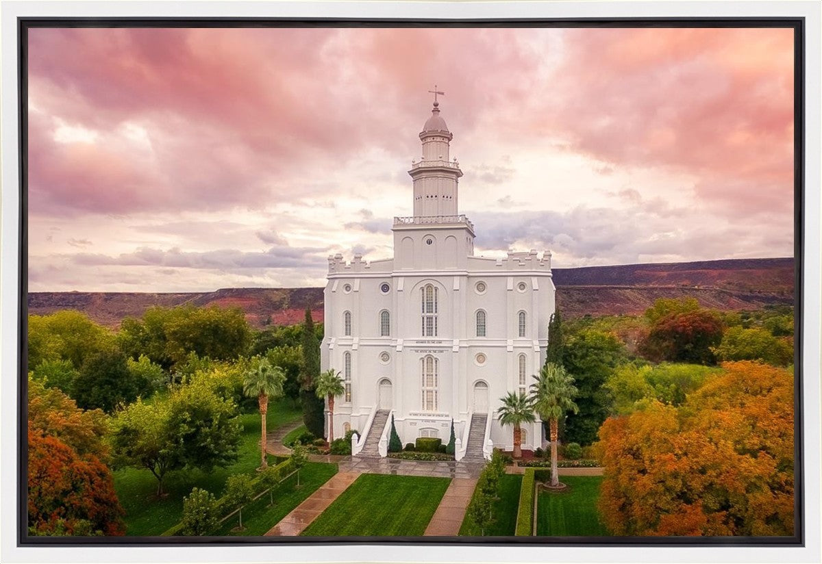 St. George Aerial Gallery Wrap