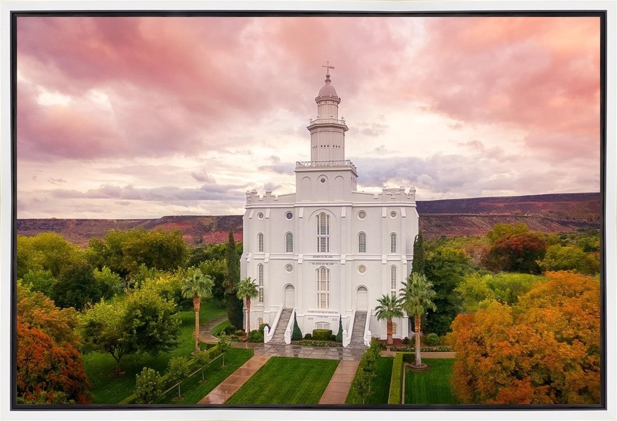 St. George Aerial Gallery Wrap