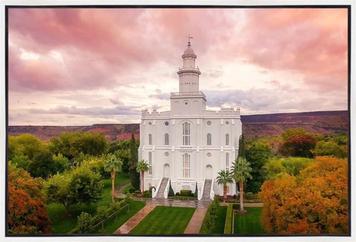 St. George Aerial Gallery Wrap