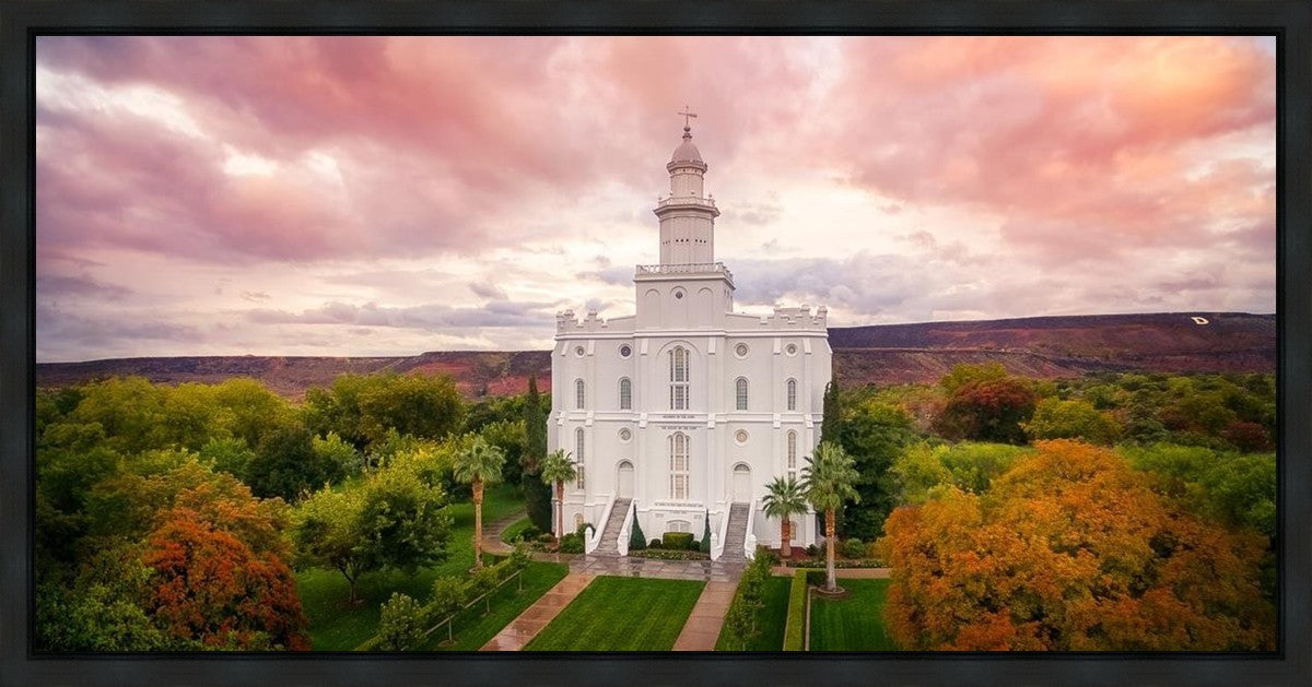 St. George Aerial Gallery Wrap