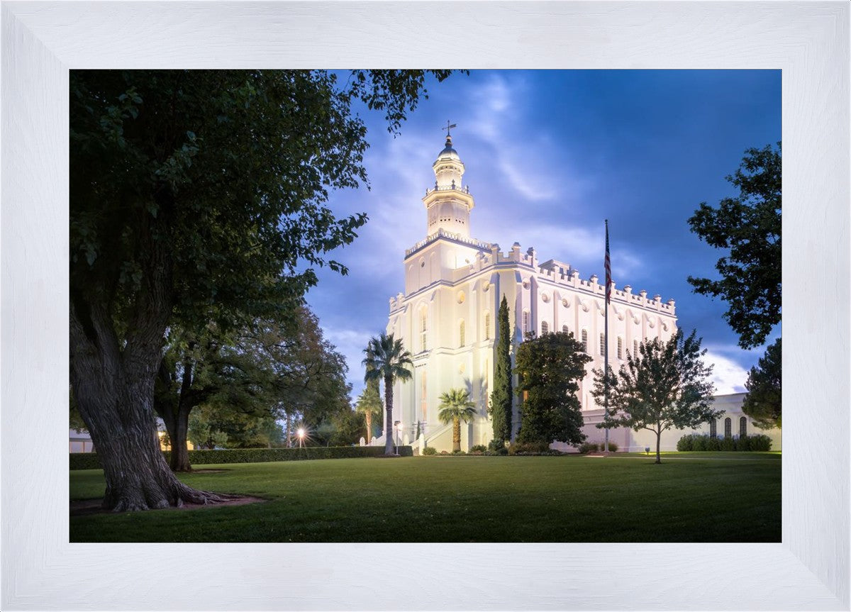St. George Blue Hour Panorama