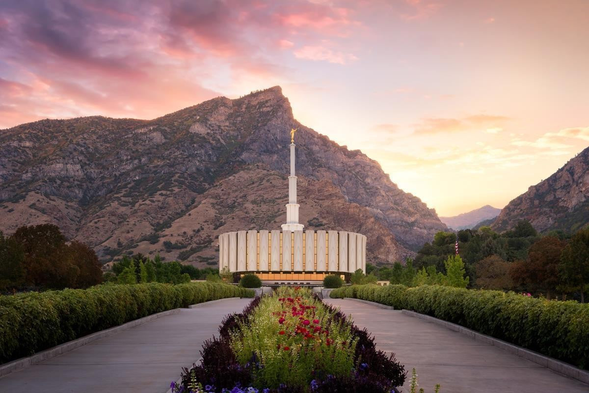Provo Pathway to Heaven Gallery Wrap