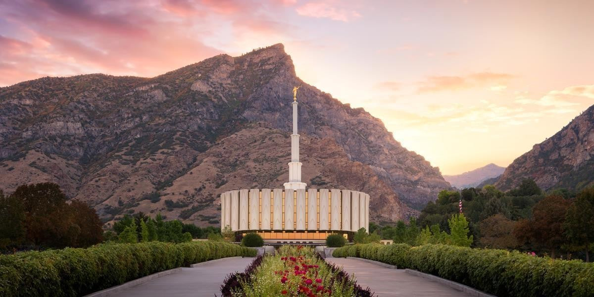 Provo Pathway to Heaven Gallery Wrap