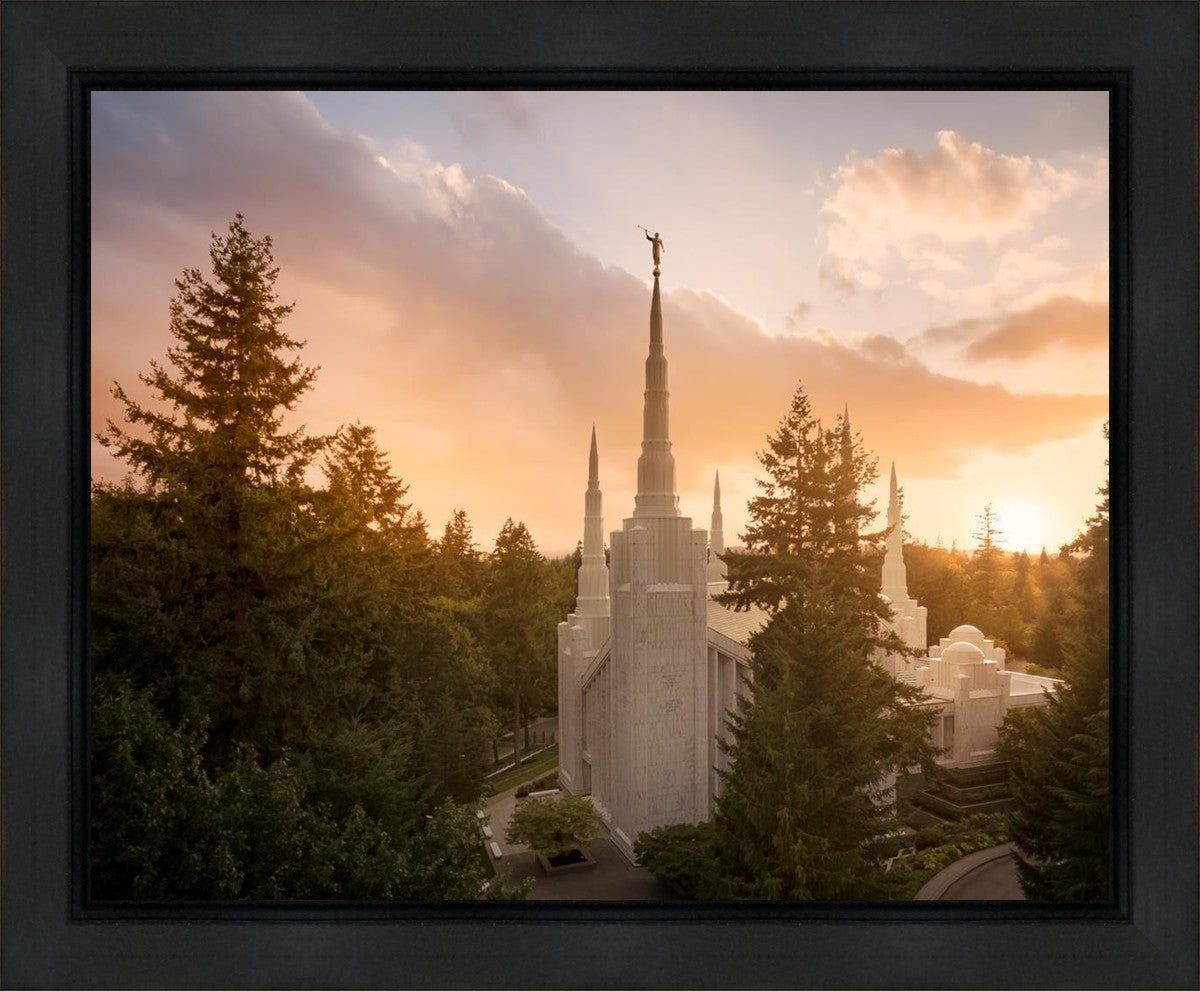 Portland High Glow Gallery Wrap