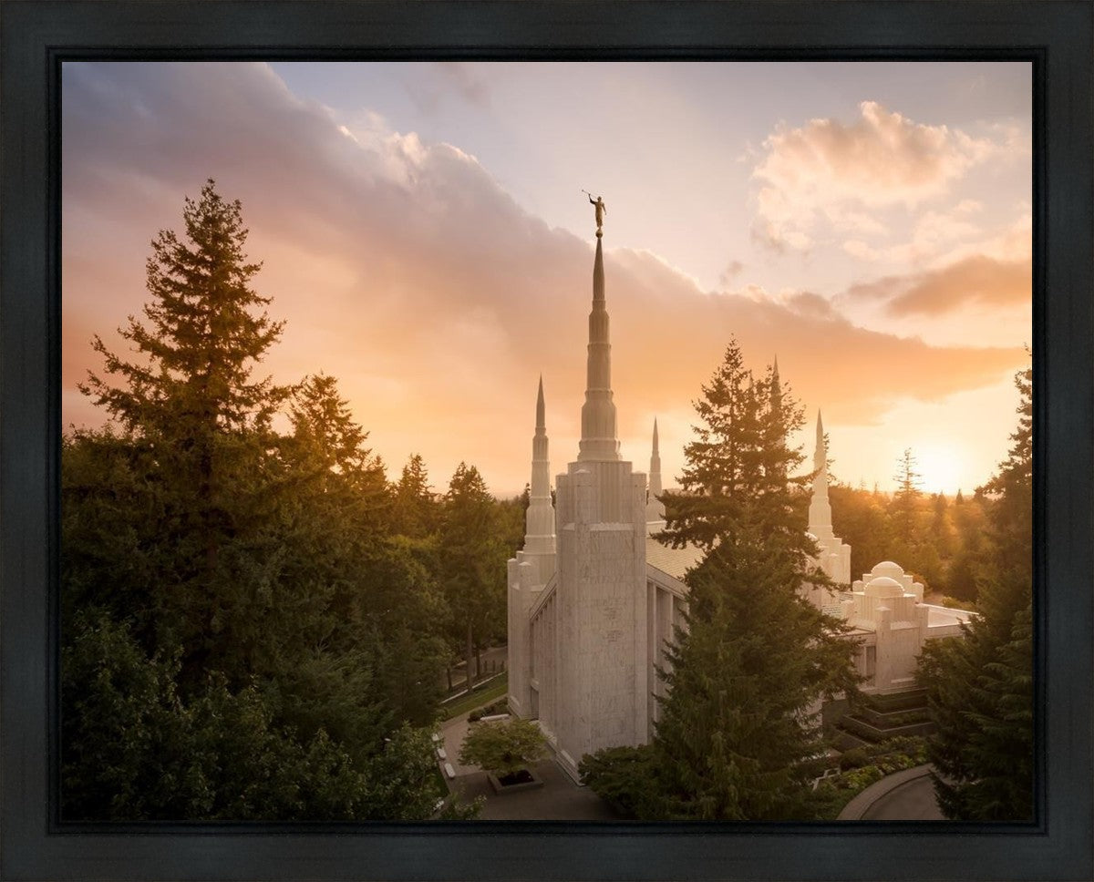 Portland High Glow Gallery Wrap
