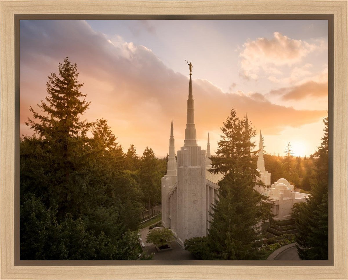 Portland High Glow Gallery Wrap