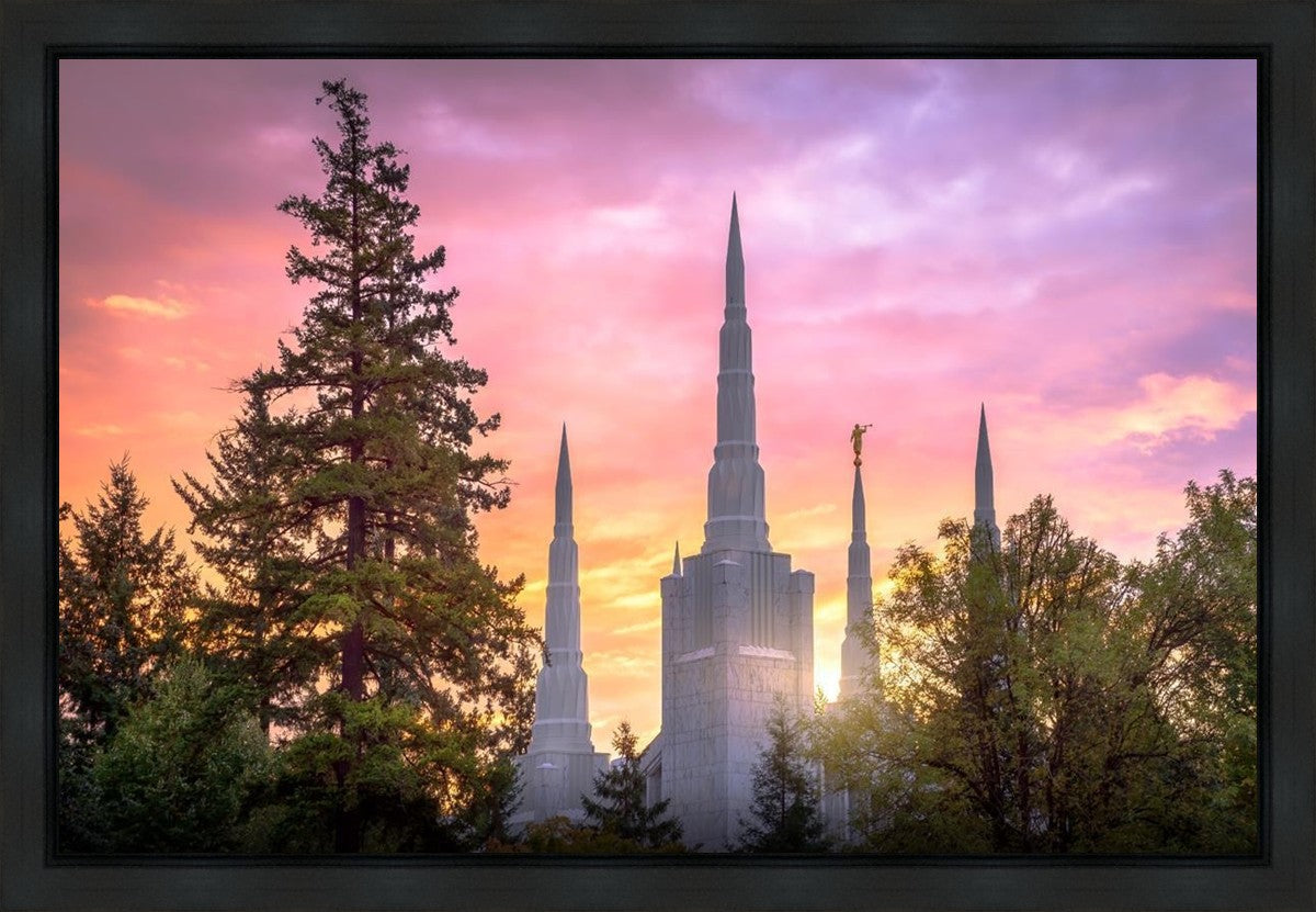 Portland Sunrise Gallery Wrap