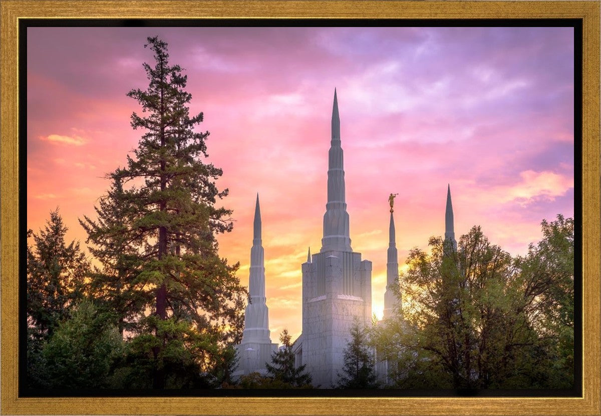 Portland Sunrise Gallery Wrap