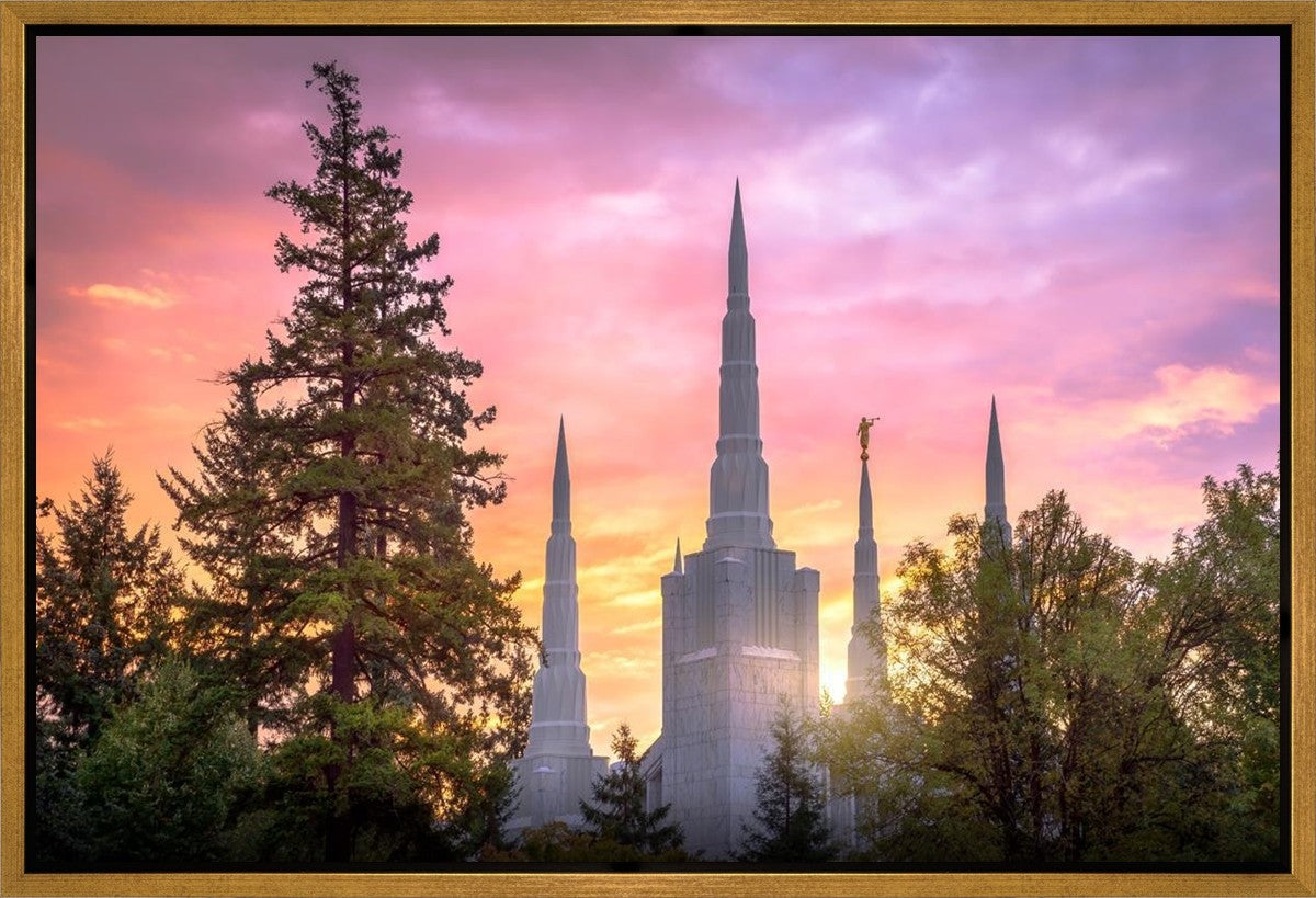 Portland Sunrise Gallery Wrap
