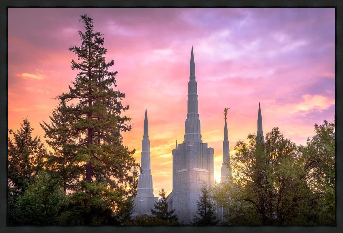 Portland Sunrise Gallery Wrap