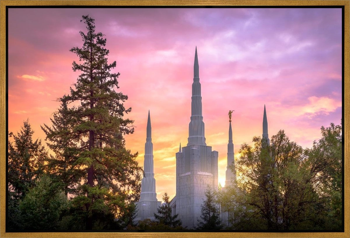Portland Sunrise Gallery Wrap