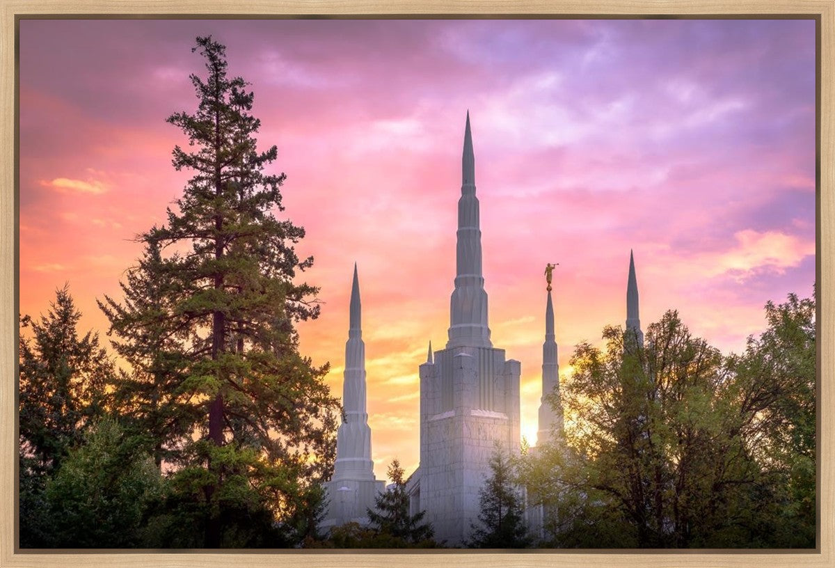 Portland Sunrise Gallery Wrap