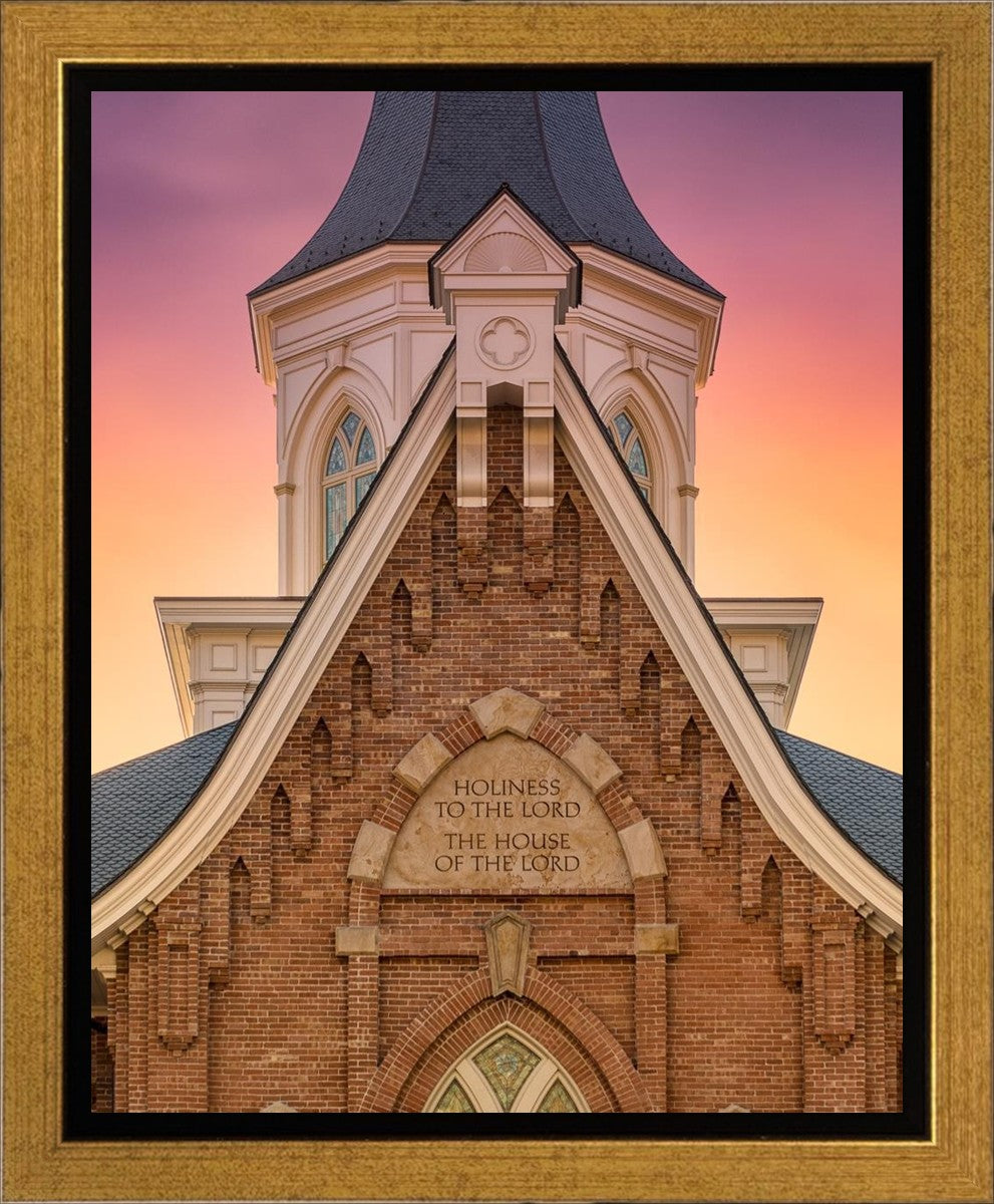 Provo City Center Front Glow Gallery Wrap