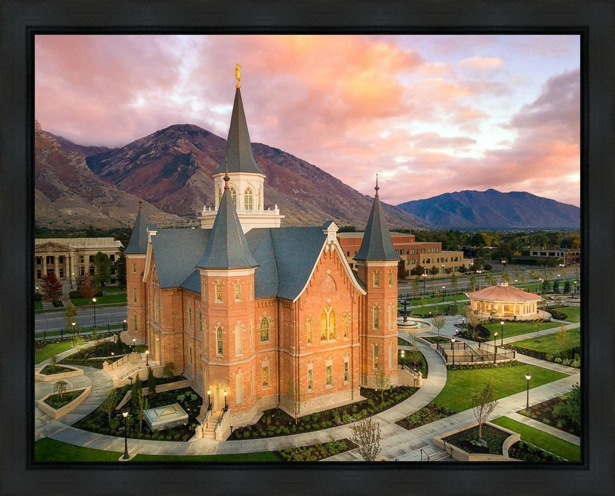 Provo City Center Aerial Gallery Wrap