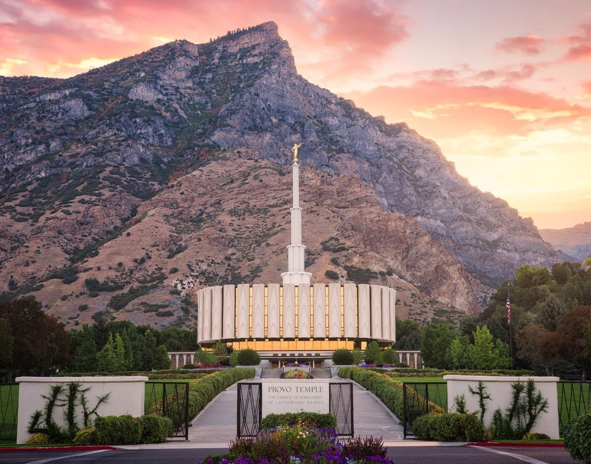 Provo Morning Front Gallery Wrap