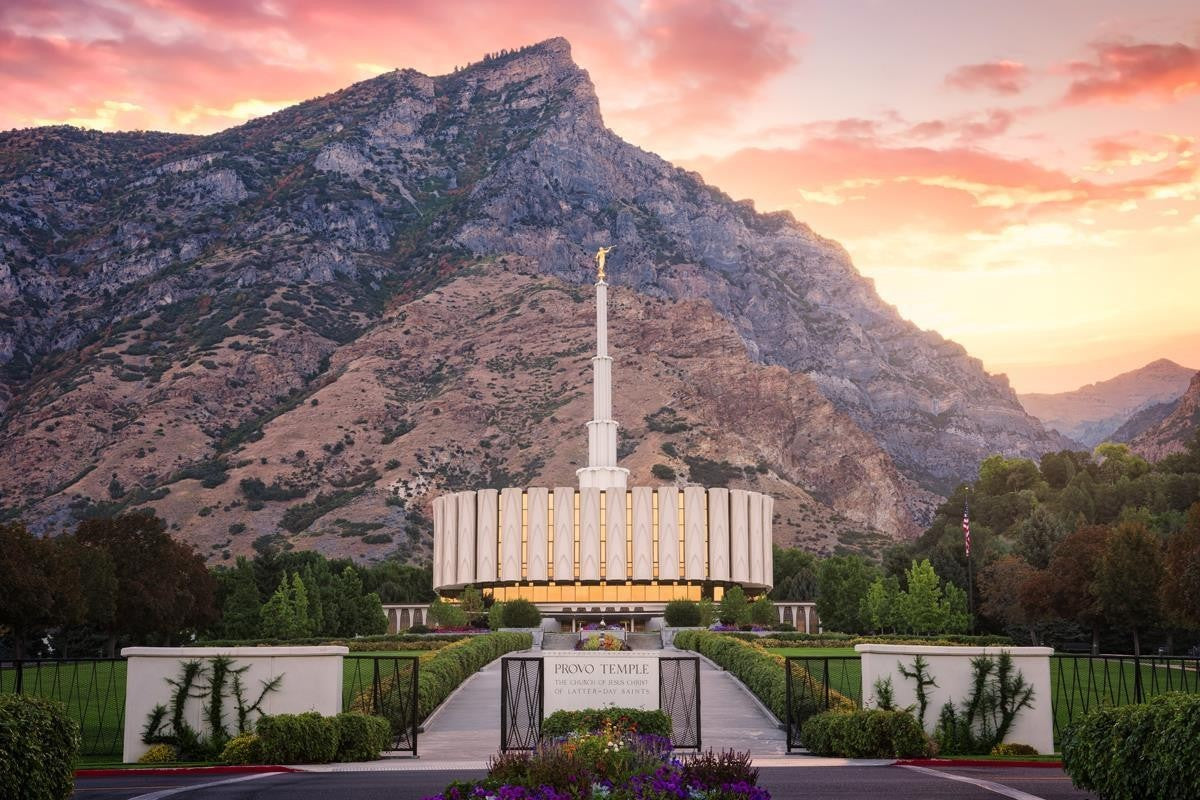 Provo Morning Front Gallery Wrap