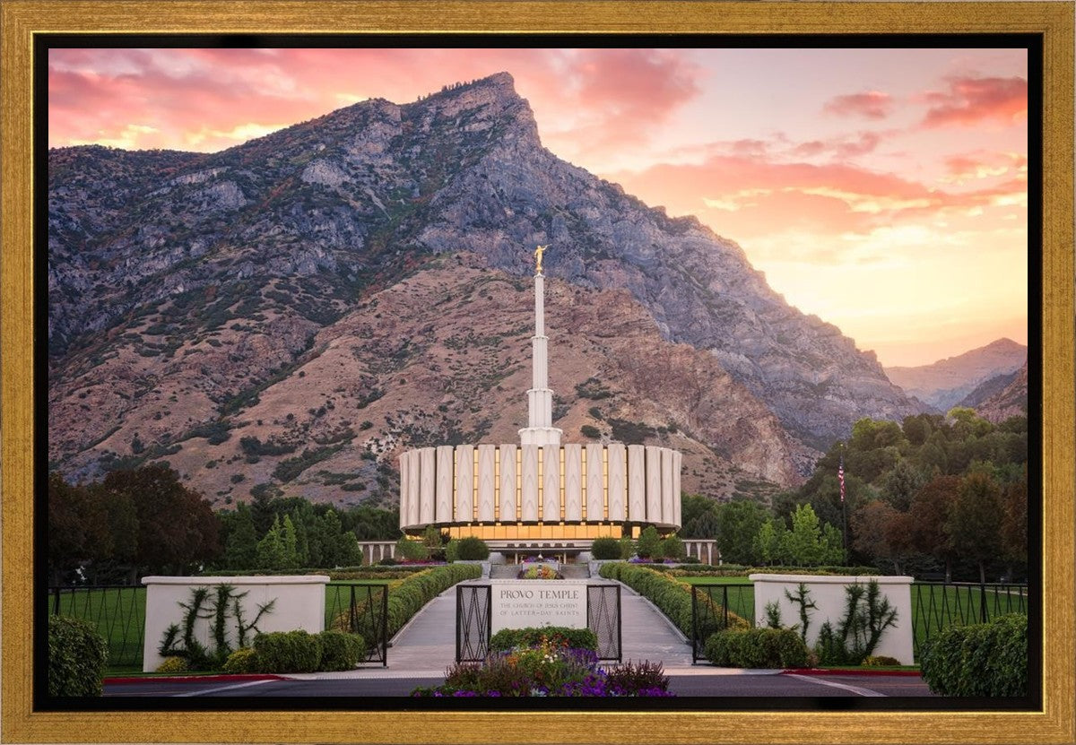Provo Morning Front Gallery Wrap