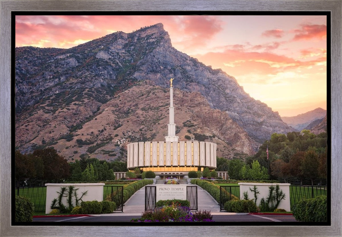 Provo Morning Front Gallery Wrap