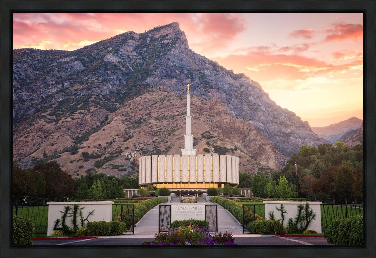 Provo Morning Front Gallery Wrap