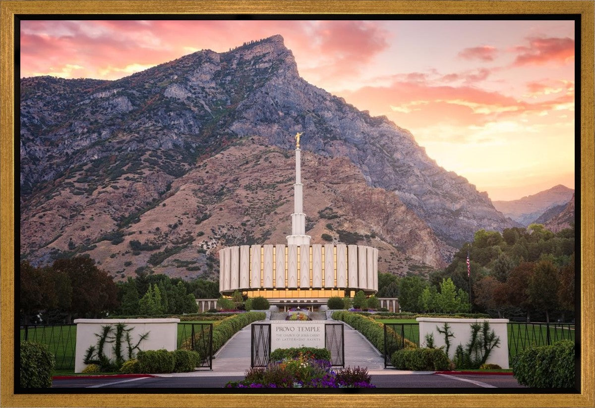 Provo Morning Front Gallery Wrap