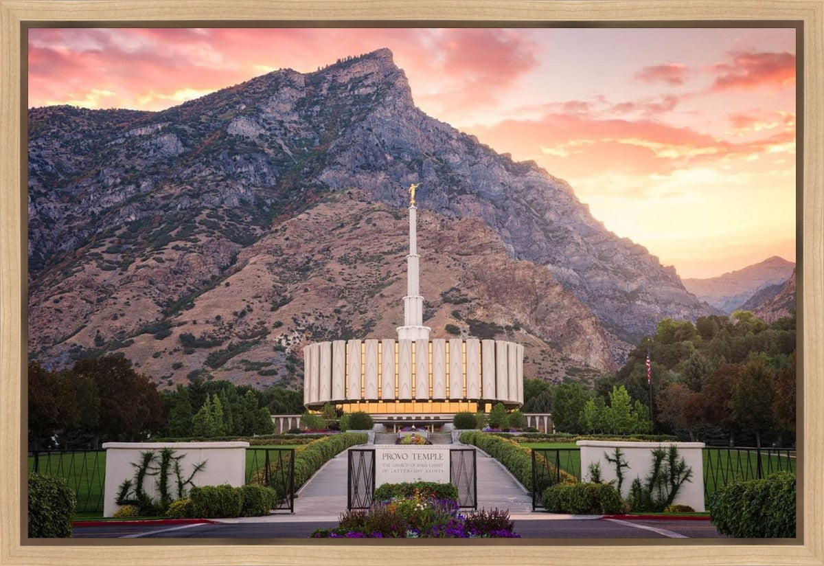 Provo Morning Front Gallery Wrap