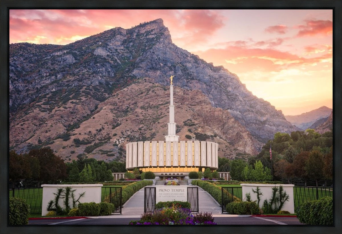 Provo Morning Front Gallery Wrap