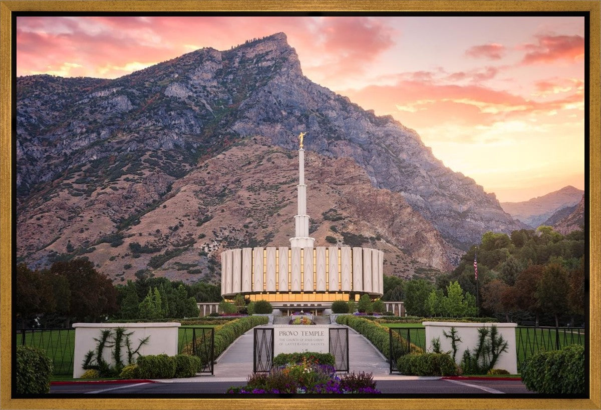 Provo Morning Front Gallery Wrap