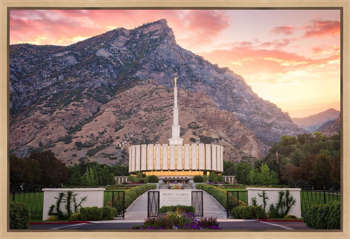 Provo Morning Front Gallery Wrap