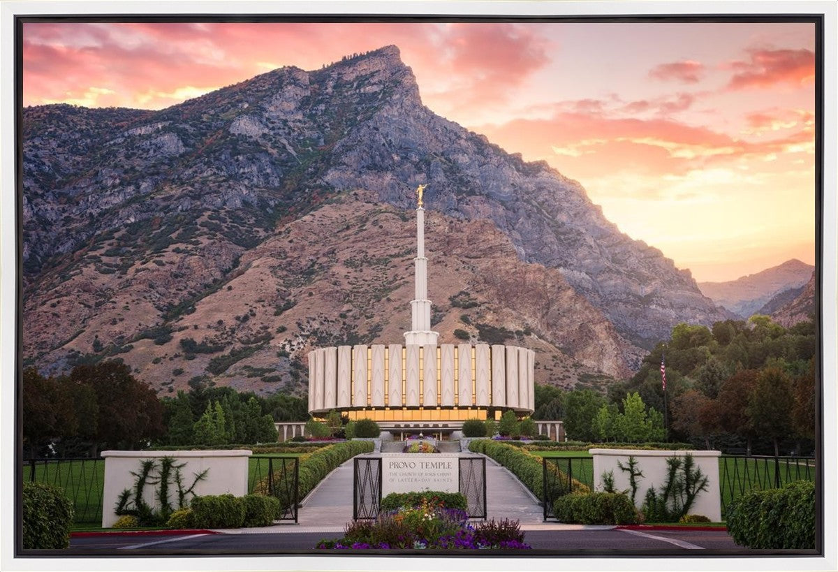 Provo Morning Front Gallery Wrap