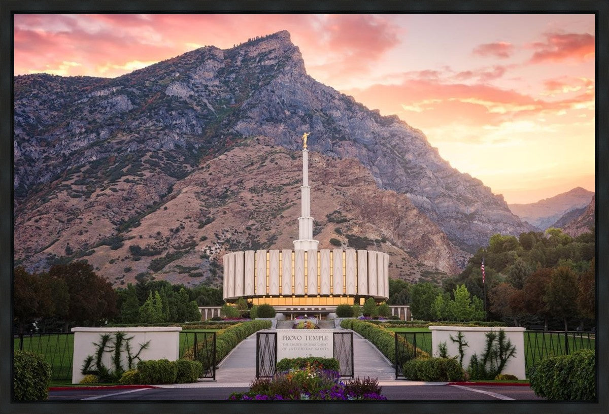 Provo Morning Front Gallery Wrap