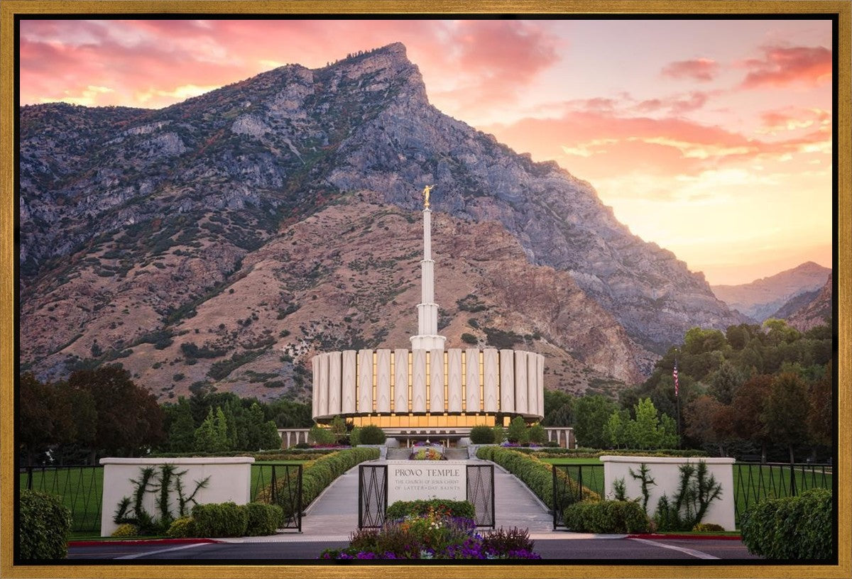 Provo Morning Front Gallery Wrap