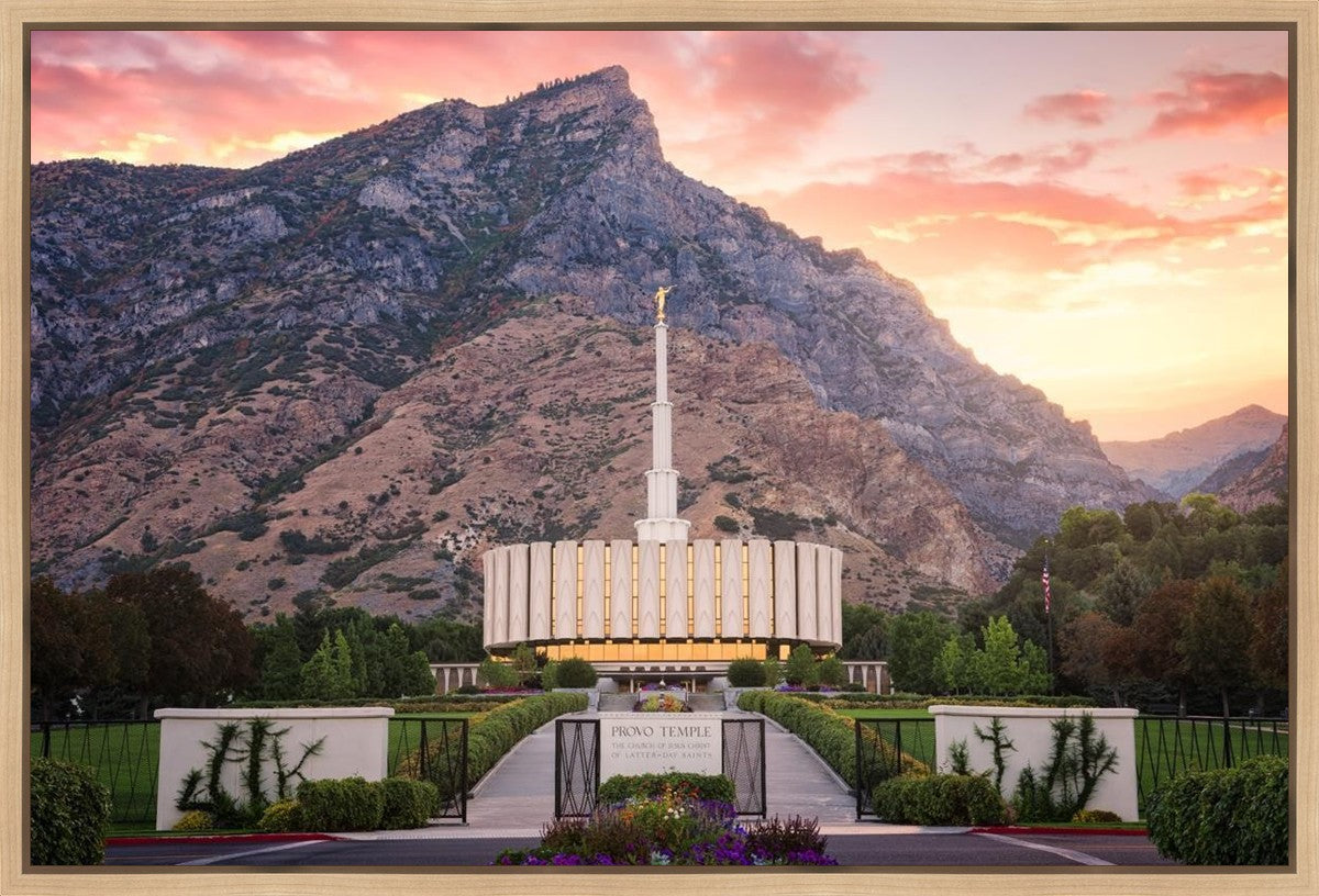 Provo Morning Front Gallery Wrap