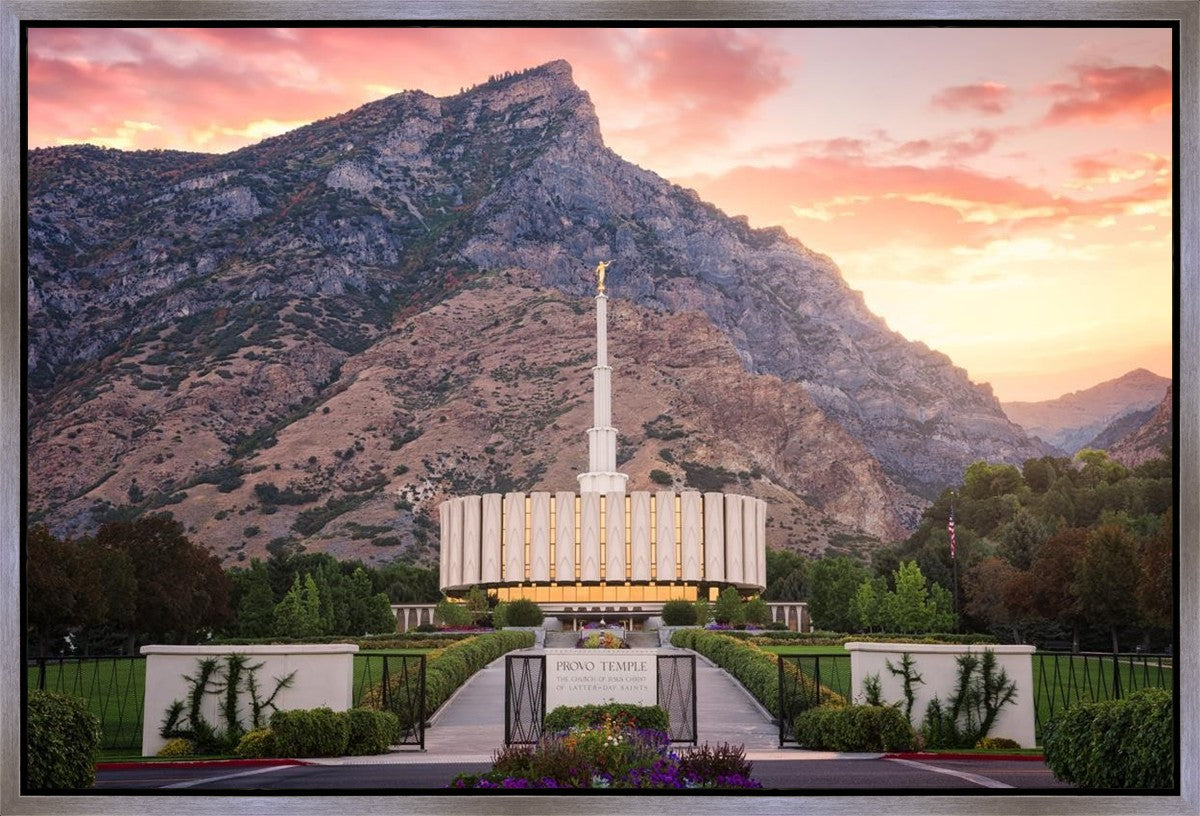 Provo Morning Front Gallery Wrap