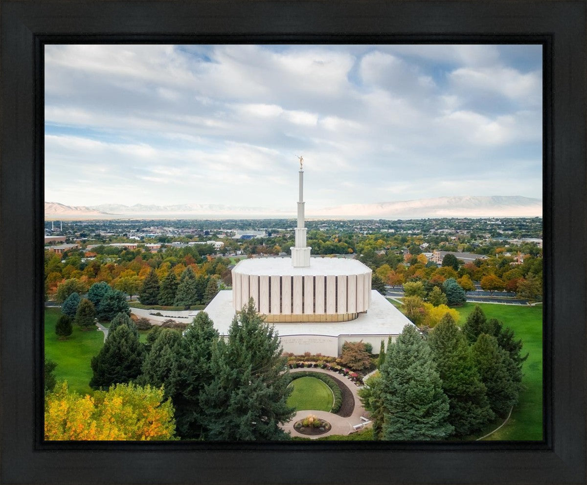 Provo Day Aerial Gallery Wrap