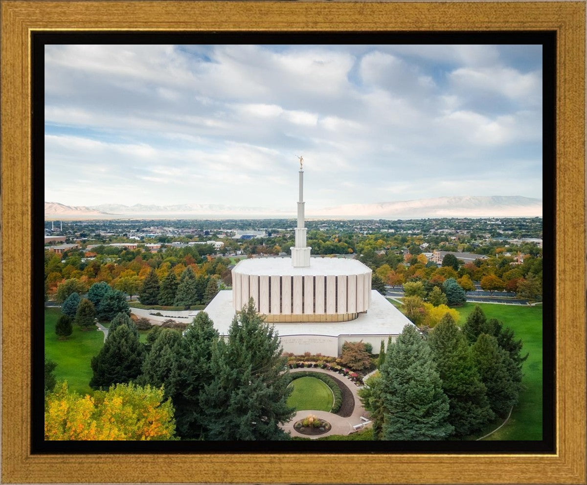 Provo Day Aerial Gallery Wrap