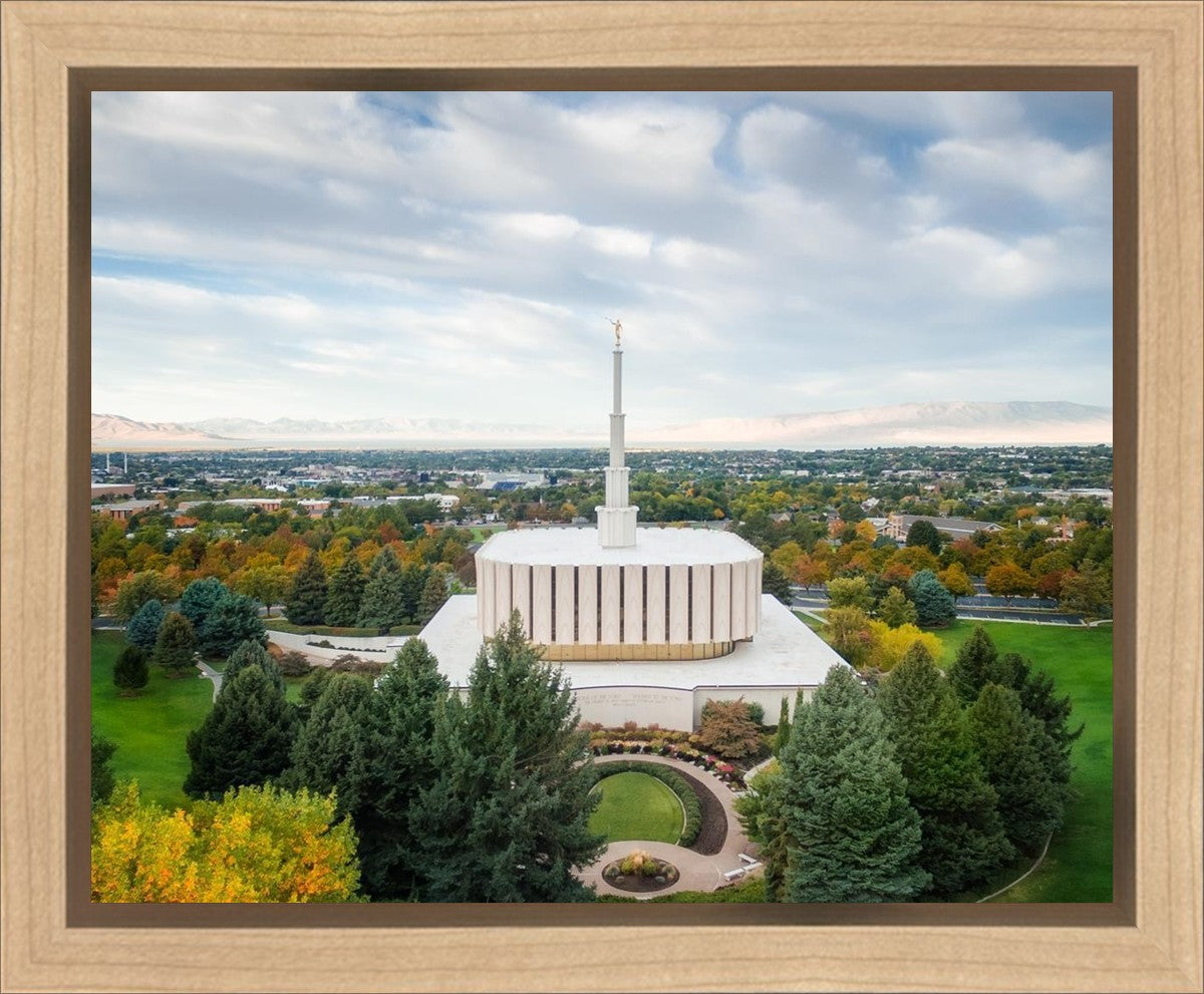 Provo Day Aerial Gallery Wrap