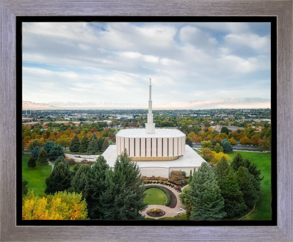 Provo Day Aerial Gallery Wrap