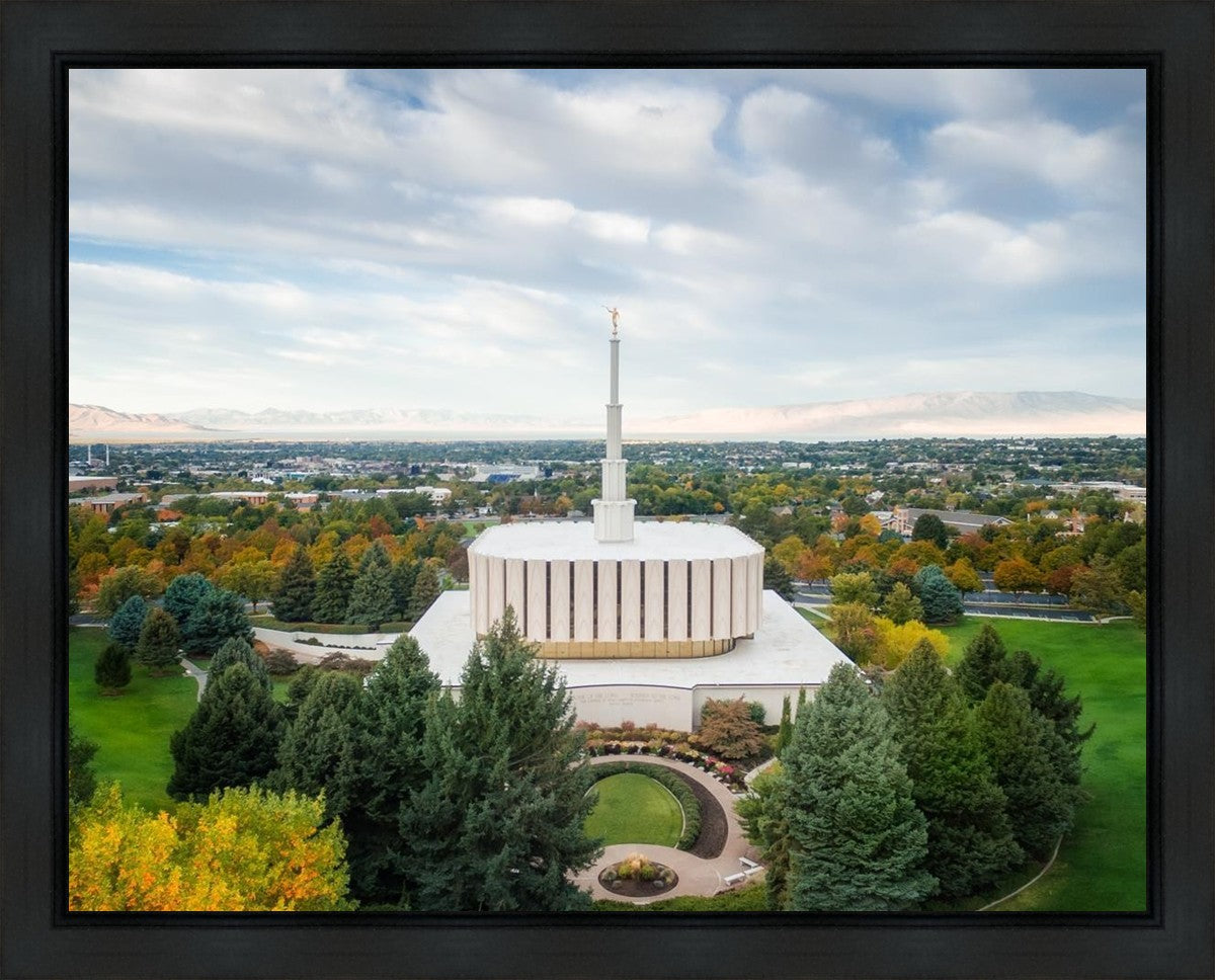 Provo Day Aerial Gallery Wrap