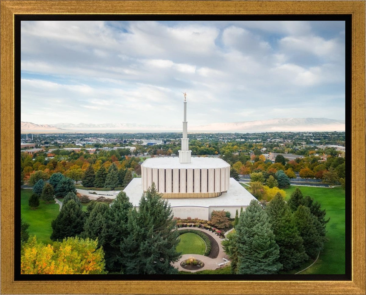 Provo Day Aerial Gallery Wrap
